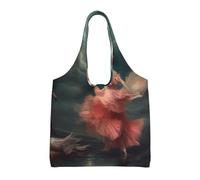 NBCCDVSH A night of miracles and magic Canvas Tote Bag for Women Grocery Bag Reusable Aesthetic Shopping Bags Beach Handbag