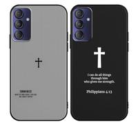 NBCDSUJ God's Plan Isaiah 60:22 Bible Verse Jesus Cross Christian Black Phone Case for Google Pixel 7a 5G 6.1'', Positive Quotes Case Shockproof Soft Protective for Women Men Cover Funda