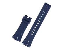 NBCNZCTSAS 16mm Silicone Men Watchband Fit For Casio Fit For G-Shock GA-110 GM-110GB GA-110 GA-100 GA-120 Resin silicone Rubber watch strap accessories(Blue no buckle)