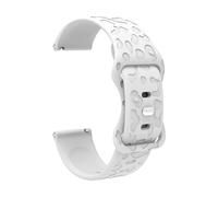 NBCNZCTSAS 18mm 20mm 22mm Floral Engraved Strap Fit For Samsung Galaxy Watch 4/5/6 Band 40mm 44mm/Gear S3/6 Classic/5Pro Leopard Print Bracelet(Bianco,22mm)