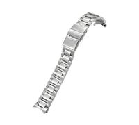 NBCNZCTSAS 19mm 21mm 316L Stainless Steel Watchband Fit For Longines Conquest Fit For HydroConquest L3.641 L3.640 L3.841 Solid Watch Strap (Black Yellow,22mm L3.841)