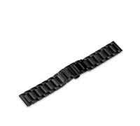 NBCNZCTSAS 20/22mm Watchband Fit For Diver Watch Stainless Steel Strap Sturdy Band Replaceable And Removable Wristband(Matte Black,24mm)