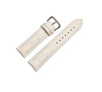 NBCNZCTSAS 20mm Watch strap Band Leather straps Watchbands 14mm 16mm 18mm 22mm watch accessories men Brown Black Belt band(Bianco,16mm)