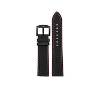 NBCNZCTSAS 22MM Quick Release Nylon Fabric Watch Band Fit For TAG Heuer F1 Racing Car Diving Strap Cowhide Steel Pin Buckle Tools(Red line-black buck,20mm)