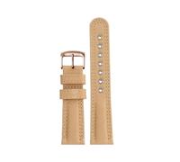 NBCNZCTSAS 22MM Watchband Canvas Nylon Watch Strap Is Suitable Fit For Citizen Photokinetic BN0191 BN0193 Series Men's Wristband(A-khaki-rose gld)