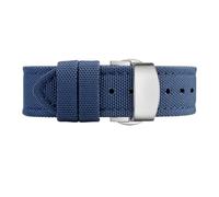 NBCNZCTSAS 22mm24 Fit For Breitling Nylon Watch Band Super Ocean Series Nylon Strap All The(Blue Silver,24mm)
