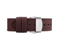 NBCNZCTSAS 22mm24 Fit For Breitling Nylon Watch Band Super Ocean Series Nylon Strap All The(Brown Silver,24mm)