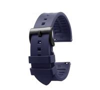 NBCNZCTSAS 23mm 24mm Fluorine rubber watchband Fit For Casio Fit For G-SHOCK PRW-6600 PRG-600YB 650 PRW-60Y/50Y/70Y series Men Sport Waterproof strap(Blue black,24mm)