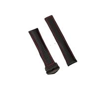 NBCNZCTSAS Carbon Fiber Pattern Waterproof Leather Watch Strap 20mm 22m Fit For TAG Fit For Heuer F1 Wristband Leather Watchband Black Bracelet(Black bucke,22mm)