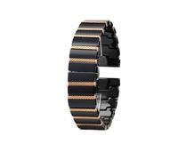 NBCNZCTSAS Ceramic Strap It Is Suitable Fit For 20 22mm Men's And Women's Watch Accessories Fit For Tissot/Fit For Rossini/Fit For Tian Wang Mido/Fit For C-asio(Black Rose,22mm)