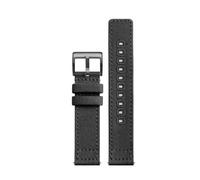NBCNZCTSAS Double Sided Canvas Watch Strap With Breathable And Soft Fit For Hamilton/Fit For Seiko/Fit For CITIZEN/Fit For SEA-GULL Watch 18mm20 22mm Watch Accessories(Grey bk,22mm)