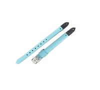 NBCNZCTSAS Excellent Quality Watchbands Fit For Fossil Es4000 ES4340 ES4119 Es3565 ES3745 Soft Strap 8mm(Light Blue-Steel-K1)