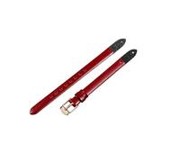 NBCNZCTSAS Excellent Quality Watchbands Fit For Fossil Es4000 ES4340 ES4119 Es3565 ES3745 Soft Strap 8mm(Red-Rose-K1)