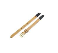 NBCNZCTSAS Excellent Quality Watchbands Fit For Fossil Es4000 ES4340 ES4119 Es3565 ES3745 Soft Strap 8mm(Apricot-Golden-K1)