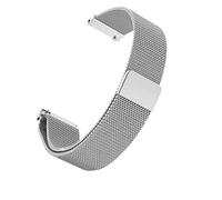 NBCNZCTSAS Fashion Fit For Milan Magnetic Mesh Belt Watchband Fit For Citizen Fit For DW Fit For Longines Fit For Omega Fit For Samsung Fit For Huawei Watch Strap Men and Women Bracelet 20mm 16mm(Silv