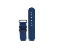NBCNZCTSAS Fit For Casio Fit For G-SHOCK DW-H5600 Watch band Modified Men's canvas Watch Strap small square Waterproof nylon Watch chain 16MM Bracelet(Blue-black)