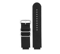 NBCNZCTSAS Fit For Casio Fit For G-SHOCK Nylon Strap DW5600 GW6900 DW-5600 GW-B5600 GA-110 GM-5600 GA2100 GM110 small steel gun Men's canvas watchband(Black-steel buckle)