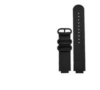 NBCNZCTSAS Fit For Casio Fit For G Shock Watch band GBA-800 GMA-B800 GA-800/810 GBD-800 GA110 GA-120 GA100 modified men nylon watch strap Bracelet 16mm(Black black)