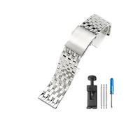 NBCNZCTSAS Fit For Diesel Seven Fridays Dz7321 Dz7263 Dz4323 Dz7315 Large Stainless Steel Watchbands Meticulous Workmanship 22 24 26 28 30mm(7-Beads-Steel,24mm)