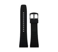 NBCNZCTSAS Fit For Seiko VELATURA/SRH 006 013 SPC007J1 SNAE17 26mm Black Silicone Sports Strap 26mm Men's Rubber Watchband Watch Accessories(108 black black)