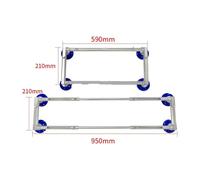 NBCNZCTSAS LCD TV Screen Sucker 4 Suction Cups Device 32-55 Inch LED Display Glass Vacuum Lifter(LY-210mm)