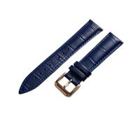 NBCNZCTSAS Leather Watchbands 18mm 20mm 22mm Black Dark Brown Women Men Watch Band Strap Belt With Stainless Steel Pin Buckle(Purple Green,14mm)