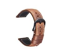 NBCNZCTSAS Leather Wristband Fit For Samsung Fit For Huawei Fit For Honor 20mm 22mm 24mm Waterproof Replacement Strap Band Watch Accessories(5,22mm)