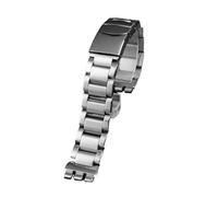 NBCNZCTSAS Metal Stainless Steel Watchband Bracelet Fit For Swatch YGS749G YCS Yas YGS IRONY Ceramic Men Women Watch Chain Strap 17mm 19mm 21mm(SWQ-G19-silver,17mm)