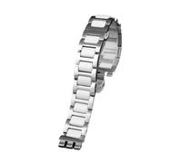 NBCNZCTSAS Metal Stainless Steel Watchband Bracelet Fit For Swatch YGS749G YCS Yas YGS IRONY Ceramic Men Women Watch Chain Strap 17mm 19mm 21mm(SWQ-02-silver,17mm)