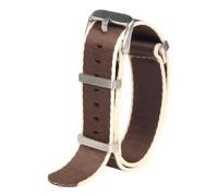 NBCNZCTSAS Nylon Watch Band 20mm 22mm Comfortable Watch Straps Loop Military Washable Blet Fit For Men Watchbands(H09-S,20mm)
