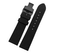 NBCNZCTSAS Nylon Watch Band Fit For Seiko Fit For Casio Fit For Tissot Fit For Timex Bracelet Outdoor Sports Water Proof Watch Strap Men Accessories 20mm(Black-black-RY,22mm)