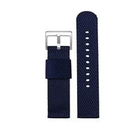 NBCNZCTSAS Quick release Nylon Strap Fit For Casio Fit For PROTREK PRW-6600 PRG-600YB PRG-650 GA2000 Men Sport Waterproof Canvas WatchBand Bracelet 24m(Blue black-steel)