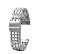 NBCNZCTSAS Quick Release Wrist band Fit For Tissot Fit For citizen Fit For Casio Fit For Armani Fit For fossil watch strap men's women's stainless steel watchband 18mm 20mm 22(Silver,18mm)