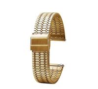 NBCNZCTSAS Quick Release Wrist band Fit For Tissot Fit For citizen Fit For Casio Fit For Armani Fit For fossil watch strap men's women's stainless steel watchband 18mm 20mm 22(Gold,20mm)