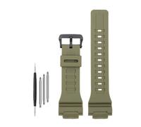 NBCNZCTSAS Resin Rubber Silicone Watch Strap 18mm Bright Or Matte Men Women Watchband Bracelet Fit For Casio Fit For G-SHOCK DW-H5600 AQ-S810W AEQ-110(Matte army green-B)