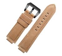NBCNZCTSAS Rubber Watchband Fit For Timex WATCHT2N720 T2N721 T2N739 TW2T76300 Leather Bracelet Waterproof silicone strap 24 * 16mm(Light brown-black)