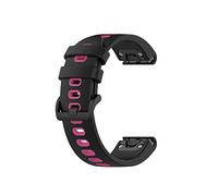 NBCNZCTSAS Soft TPU Silicone Wrist Bracelet Strap Fit For Garmin Fenix 6S Pro 5S Plus Waterproof Sweatproof Durable Replacement Watch Band(4,Fenix 5S plus)