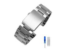 NBCNZCTSAS Solid Stainless Steel Comfortable Watch Strap Fit For Diesel Dz4318 Dz4323 Dz4283 Watchband Male 26mm(Steel)