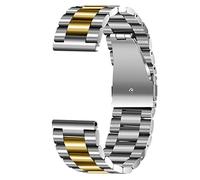 NBCNZCTSAS Stainless Steel Watchband Fit For Samsung Fit For Dw Watch 16mm 18mm 20mm 22mm 24mm Men Women Watch Band Metal Strap Wrist Bracelet Silver(6 UK,20mm)