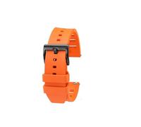 NBCNZCTSAS Suitable Fit For Huawei WATCH3/4Pro Ultimate strap GT2/GT3 fluororubber Watch Strap Men's Diving Watches Accessories(Orange black pin,20mm)