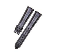 NBCNZCTSAS Superior Leather Suitable Fit For Zenith Captain Watch Belt Dark Brown Black 20mm Exquisite Sewing(Dark brown)