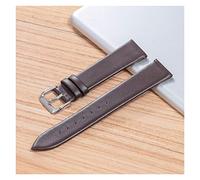 NBCNZCTSAS Unisex Leather Wrist Strap Fit For Casio Fit For Huawei With Stainless Steel Buckle 12 14 16 18 20 22 24mm Waterproof Replacement WatchBands(3,22mm)