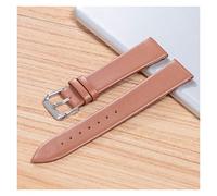 NBCNZCTSAS Unisex Leather Wrist Strap Fit For Casio Fit For Huawei With Stainless Steel Buckle 12 14 16 18 20 22 24mm Waterproof Replacement WatchBands(2,18mm)
