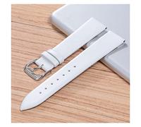 NBCNZCTSAS Unisex Leather Wrist Strap Fit For Casio Fit For Huawei With Stainless Steel Buckle 12 14 16 18 20 22 24mm Waterproof Replacement WatchBands(6 UK,14mm)