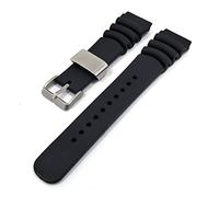 NBCNZCTSAS Water Ghost Rubber Watchband 22mm 24mm Sports Waterproof Replacement Bracelet Resin Strap Accessories Fit For Seiko(22mm)