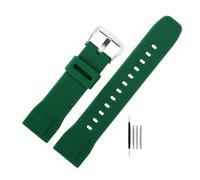 NBCNZCTSAS Waterproof Replacement Bracelet Band Strap Fit For Casio PRG-600YB Soft silicone watchband prg-650 PRW-6600 sports Rubber Watch 24mm(Green SK)