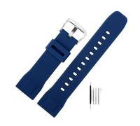 NBCNZCTSAS Waterproof Replacement Bracelet Band Strap Fit For Casio PRG-600YB Soft silicone watchband prg-650 PRW-6600 sports Rubber Watch 24mm(Blue SK)
