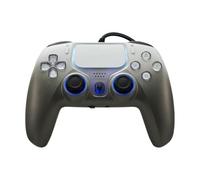NBCP Wired Controller for PlayStation 5, PS5, PC, PS4, USB Gamepad Joystick for Windows 7/8/10, Laptop, Steam - Dual Vibration, Turbo, Hall Effect Trigger, 6 Axis Gyro Sensor, 3.5mm Audio Jack