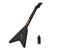 NBCP Wireless Guitar Controller for PlayStation 4, PC,PS4/PS3,Clone Hero, Fortnite Festival,Compatible with Guitar Hero & Rock,Plug-and-Play USB Receiver