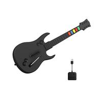 NBCP Wireless Guitar Controller for Xbox Series X/S, Xbox One & PC - Compatible with Rock Band 4 and Fortnite Festival, 2.4G Connection, Guitar Strap Included - Black